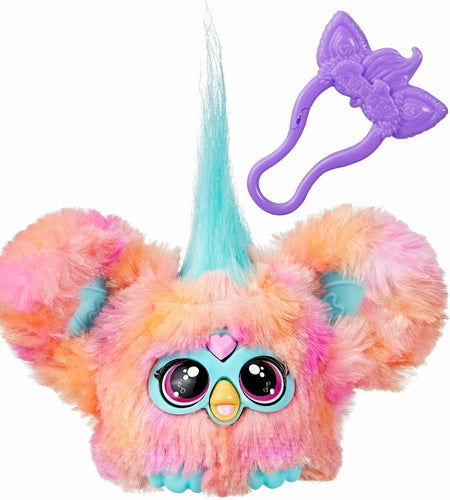 Furby Furblets Ree-Mix Mini Friend 45+ Sounds Music Coral Electronic Plush