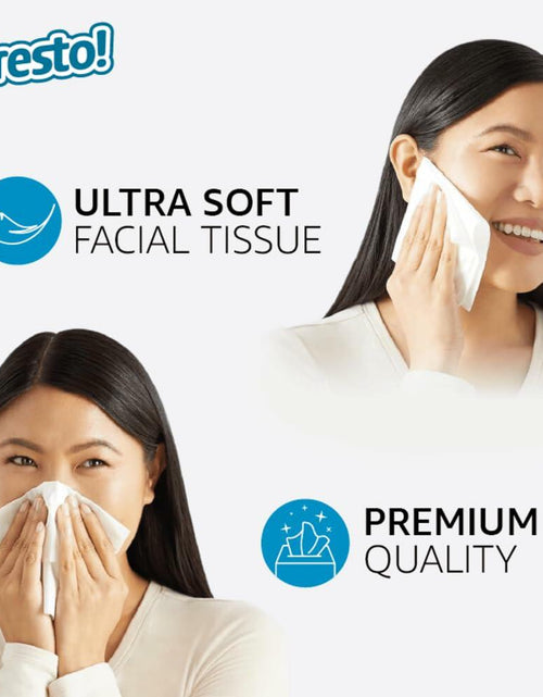 Load image into Gallery viewer, Amazon Presto! Ultra-Soft 3-Ply Facial Tissues 264 Count White 4 Packs
