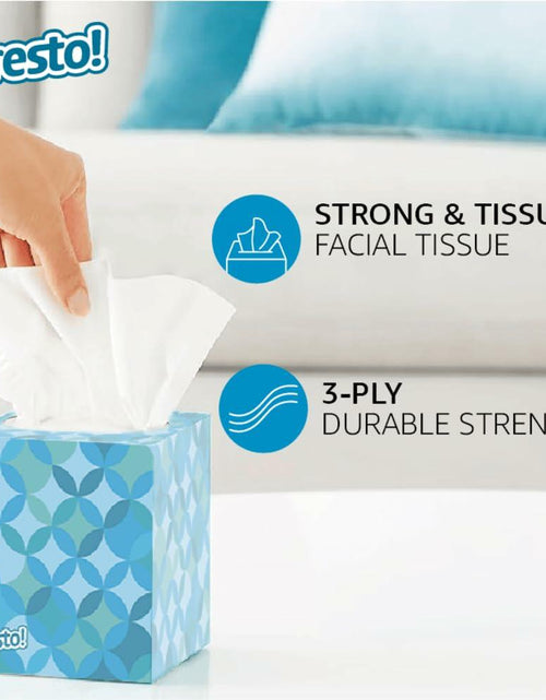 Load image into Gallery viewer, Amazon Presto! Ultra-Soft 3-Ply Facial Tissues 264 Count White 4 Packs

