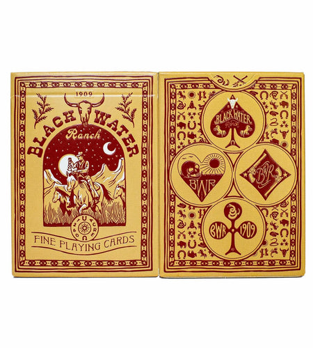 Ellusionist Southern Black Water Ranch Playing Cards Deck - Pack of 1