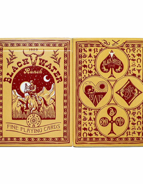 Load image into Gallery viewer, Ellusionist Southern Black Water Ranch Playing Cards Deck - Pack of 1
