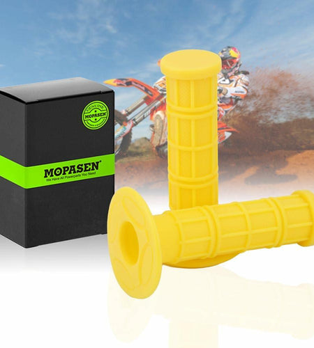 MOPASEN 7/8"" 22mm and 24mm Universal Motorcycle Grips Hand Grips for Kawasaki