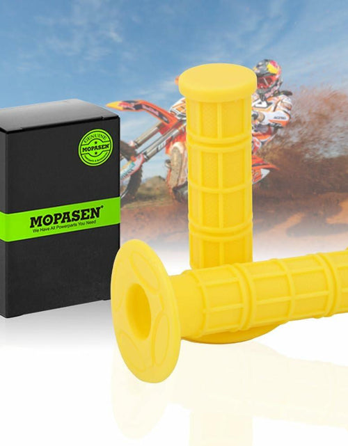 Load image into Gallery viewer, MOPASEN 7/8"" 22mm and 24mm Universal Motorcycle Grips Hand Grips for Kawasaki
