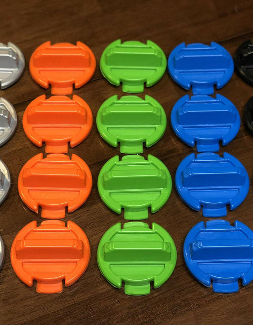 Load image into Gallery viewer, Turtle Den Polaris RZR Orange Floor Drain Plug 4 Pack Rubber

