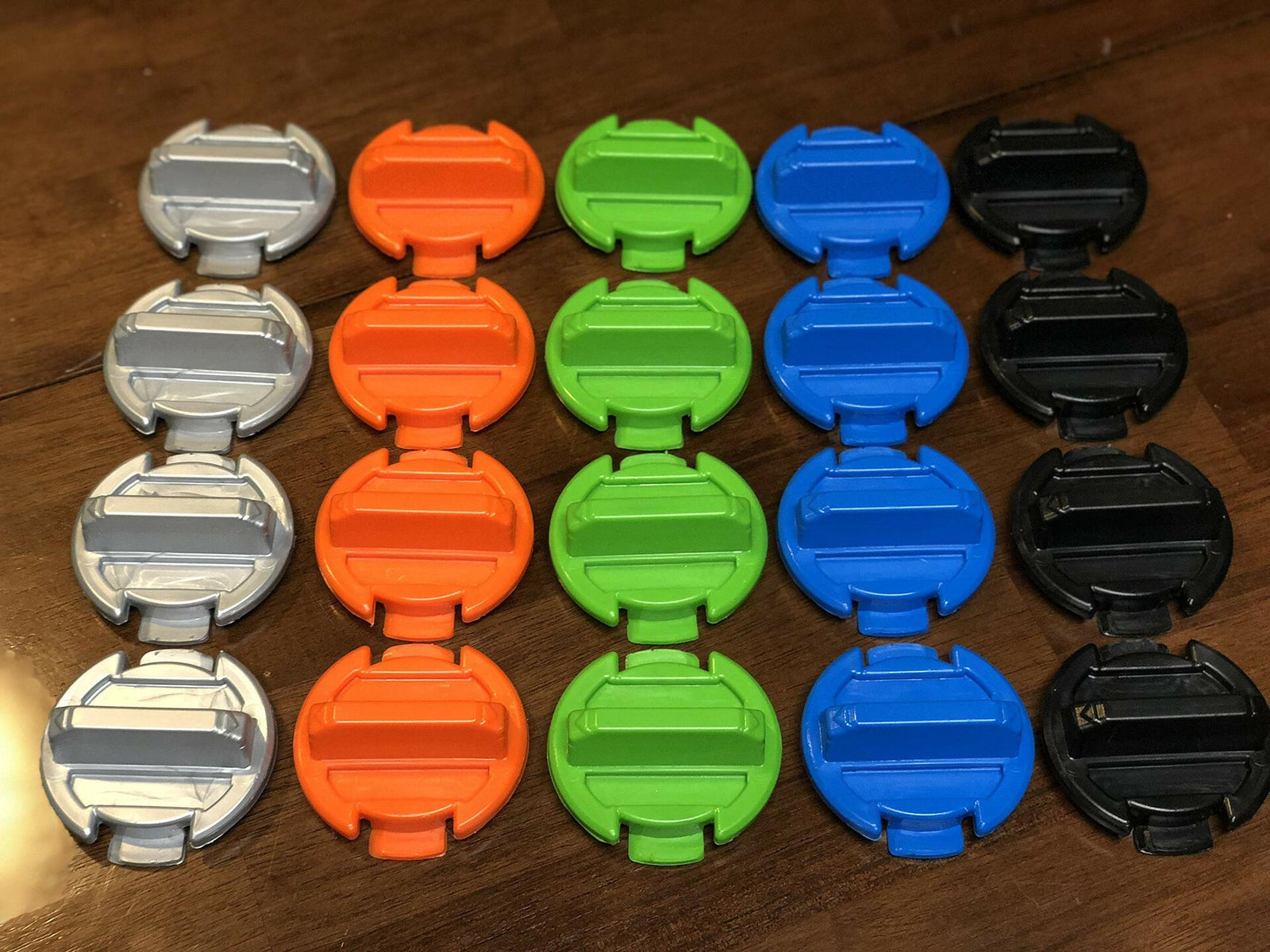Turtle Den Polaris RZR Orange Floor Drain Plug 4 Pack Rubber