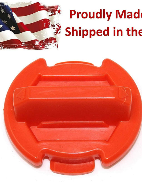 Load image into Gallery viewer, Turtle Den Polaris RZR Orange Floor Drain Plug 4 Pack Rubber

