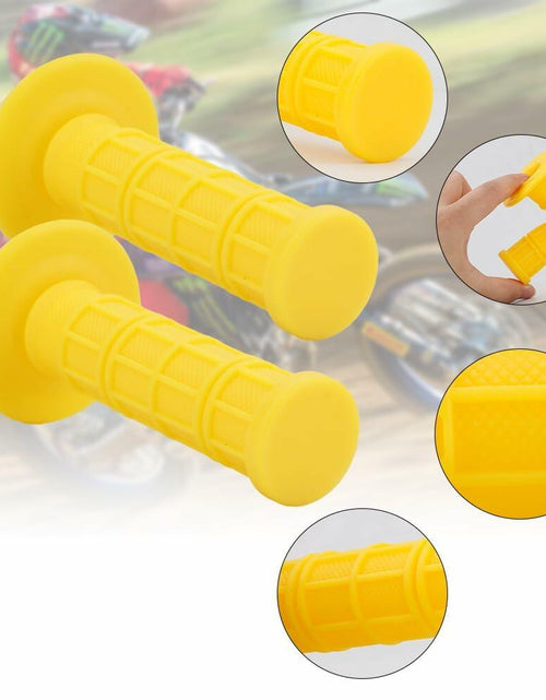 Load image into Gallery viewer, MOPASEN 7/8"" 22mm and 24mm Universal Motorcycle Grips Hand Grips for Kawasaki
