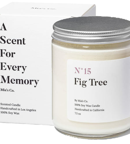 A Scent for Every Memory Mia's Co Ocean Rose Soy Wax Candle 7.5 oz