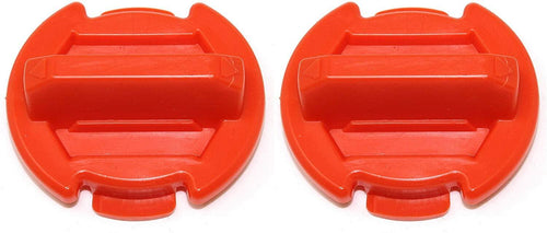 Load image into Gallery viewer, Turtle Den Polaris RZR Orange Floor Drain Plug 4 Pack Rubber
