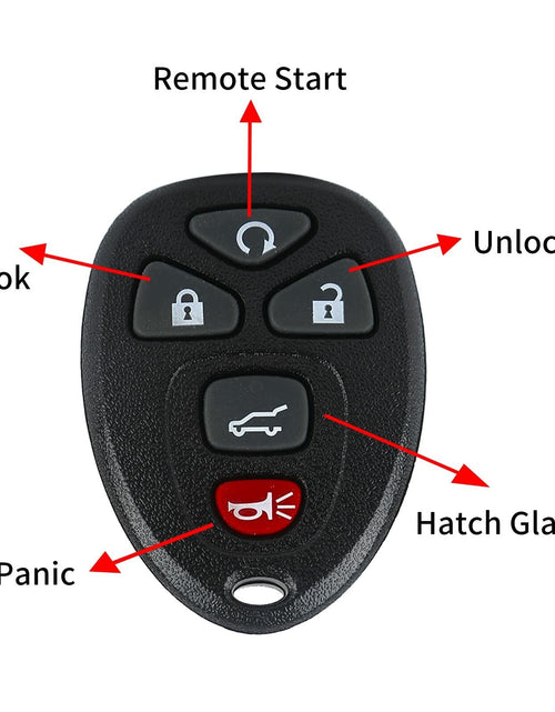 Load image into Gallery viewer, QUBANGGA Keyless Entry Remote Replacement Key Fob Clicker Transmitter fit for
