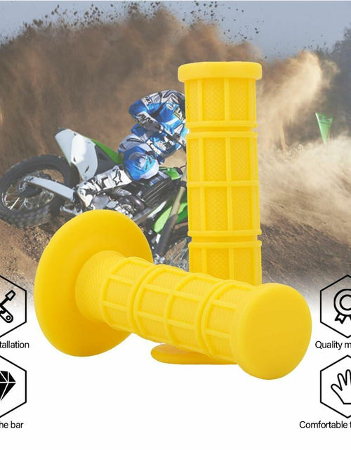 Load image into Gallery viewer, MOPASEN 7/8"" 22mm and 24mm Universal Motorcycle Grips Hand Grips for Kawasaki
