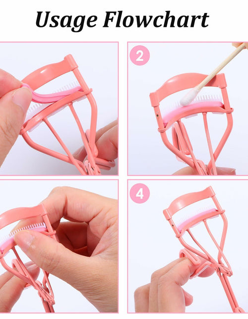 Load image into Gallery viewer, HaiFafafaing 48 Pcs Silicone Eyelash Curler Pads Multi Color with Box
