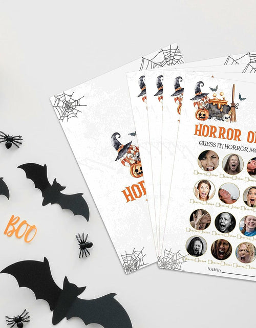 Load image into Gallery viewer, Tuyashua Halloween Horror Labor Game Baby Shower 30 Cards Multicolor WY03
