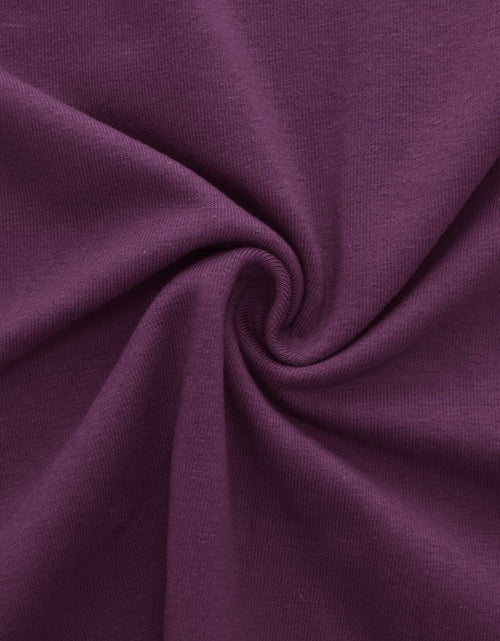 Load image into Gallery viewer, Minthunter Women's Long Sleeve Color Block T Shirt Black-GR-Purple Size L
