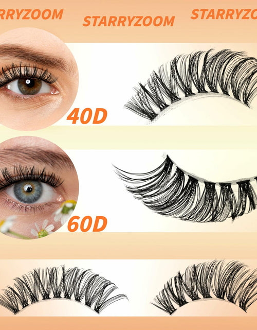 Load image into Gallery viewer, Starryzoom Lash Clusters Kit 525Pcs D-Curl 10-18MM Natural Full Volume
