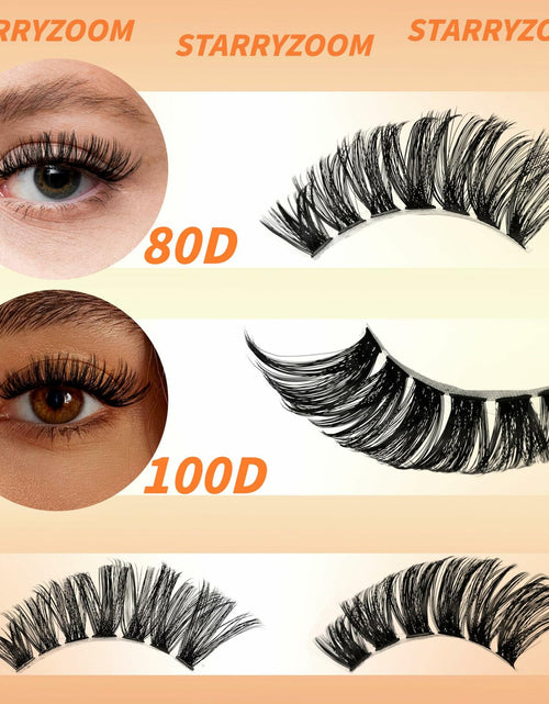 Load image into Gallery viewer, Starryzoom Lash Clusters Kit 525Pcs D-Curl 10-18MM Natural Full Volume
