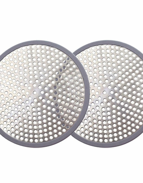 Load image into Gallery viewer, Shower Drain Hair Catcher Strainer by YOXITIXOY 118mm Stall Protector Silvery
