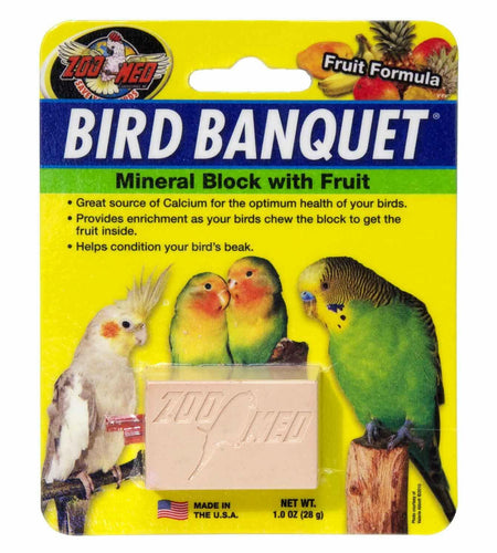 Zoo Med Fruit Bird Banquet Block Small