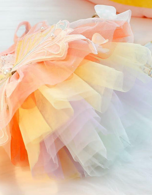 Load image into Gallery viewer, Dog Princess Dress Small Dogs Butterfly Costume Pet Girl Outfit XL Summer
