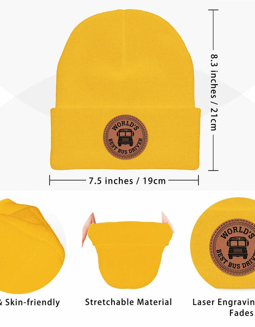 Load image into Gallery viewer, Bus Driver Appreciation Beanie – Christmas, Thanksgiving &amp; Birthday Gift

