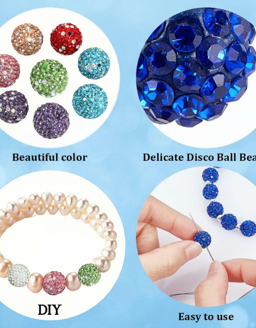 Load image into Gallery viewer, KUNHEHO 130 Pcs Mixed Color Wooden Round Beads for DIY Crafts &amp; Accessories

