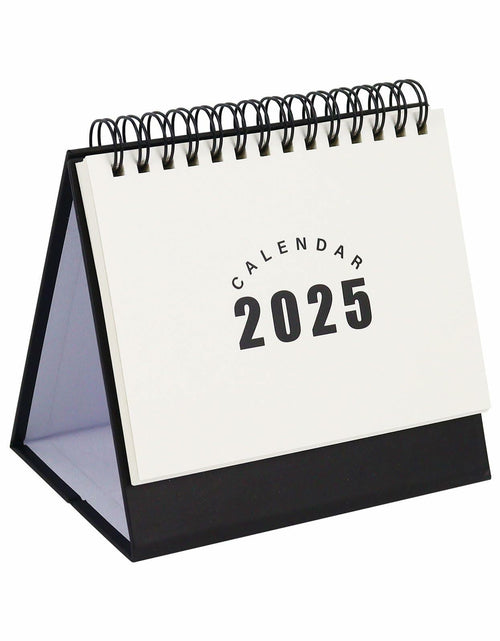 Load image into Gallery viewer, Koqye 2025 Small Desktop Flip Calendar – Daily Planner for Home &amp; Office
