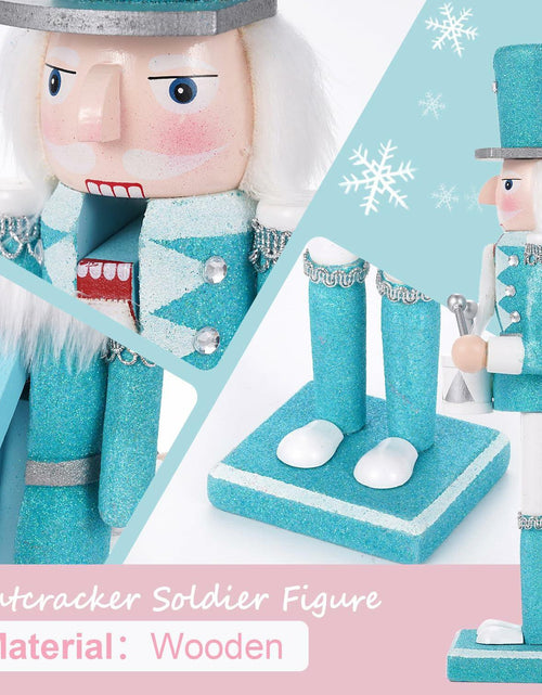 Load image into Gallery viewer, VorFor 4.7" Christmas Nutcracker Ornaments – Wooden Soldier Decor Set
