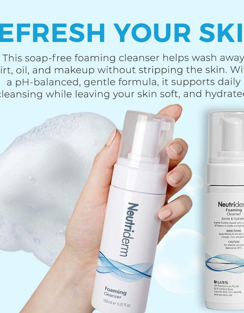 Load image into Gallery viewer, NEUTRIDERM Foaming Face Wash – Gentle Cleanser with Niacinamide&amp;Vitamin C 150ml
