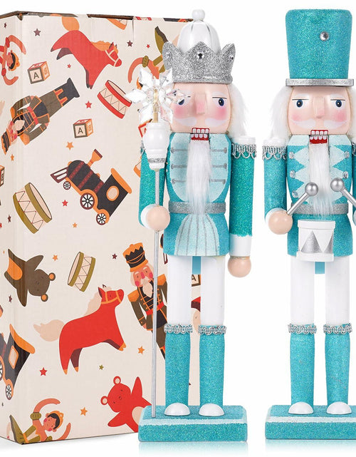 Load image into Gallery viewer, VorFor 4.7" Christmas Nutcracker Ornaments – Wooden Soldier Decor Set
