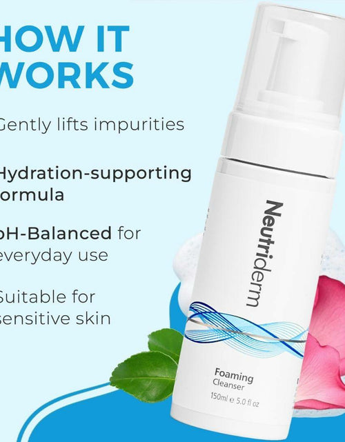 Load image into Gallery viewer, NEUTRIDERM Foaming Face Wash – Gentle Cleanser with Niacinamide&amp;Vitamin C 150ml
