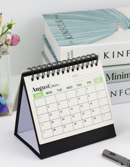 Load image into Gallery viewer, Koqye 2025 Small Desktop Flip Calendar – Daily Planner for Home &amp; Office
