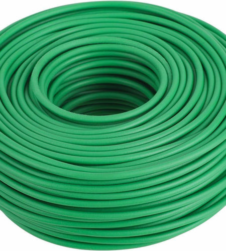 Soft Green Plant Ties 16.5Ft, 4mm Garden Twist Supports Vines & Vegetables