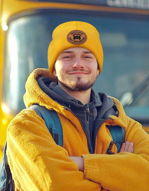 Load image into Gallery viewer, Bus Driver Appreciation Beanie – Christmas, Thanksgiving &amp; Birthday Gift
