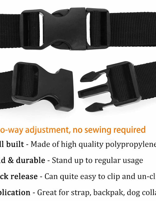 Load image into Gallery viewer, VTACOUTV 1" Nylon Strap Buckle – Quick Release Adjustable Backpack Green
