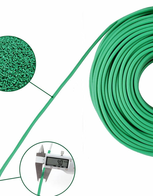 Load image into Gallery viewer, Soft Green Plant Ties 16.5Ft, 4mm Garden Twist Supports Vines &amp; Vegetables
