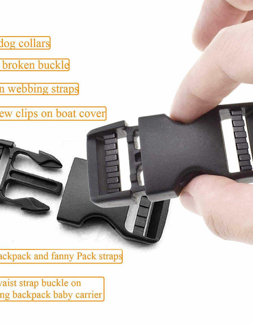 Load image into Gallery viewer, VTACOUTV 1" Nylon Strap Buckle – Quick Release Adjustable Backpack Green
