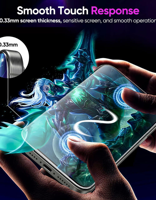 Load image into Gallery viewer, MINSLIS iPhone 16 Pro Screen Protector 9H Tempered Glass HD Clear Case Friendly
