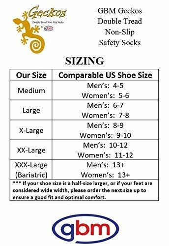 Load image into Gallery viewer, GBM Geckos - Plush Double Tread Non-Slip Safety Socks 2-PACK (Navy Blue, Medium)
