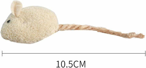 Load image into Gallery viewer, Calsgkspray 3Pcs Plush Cat Toys – Interactive Chew &amp; Scratch Mice for Pets
