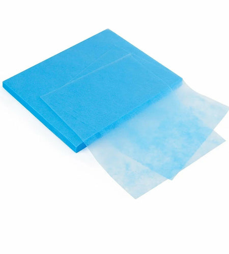 200 Sheets Nail Dust Collector Filter Paper Blue Nail Art Vacuum Cleaner