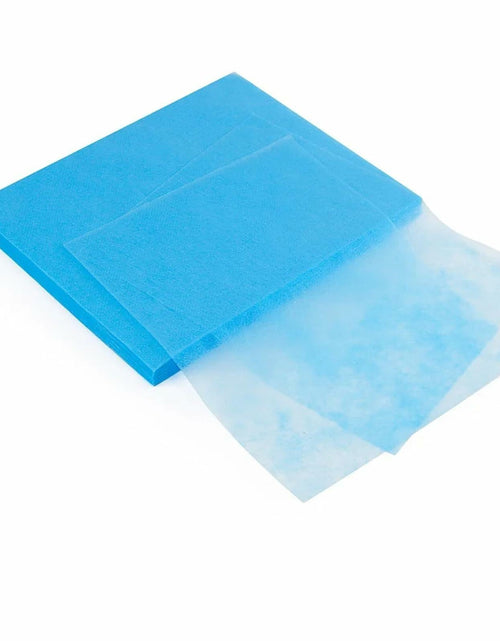Load image into Gallery viewer, 200 Sheets Nail Dust Collector Filter Paper Blue Nail Art Vacuum Cleaner
