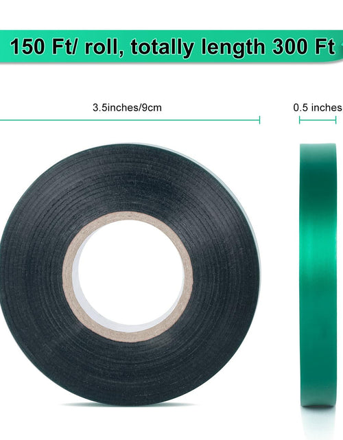 Load image into Gallery viewer, IKAYAS 300Ft Garden Plant Tape Rolls 2-Pack Reusable Tomato Plant Support
