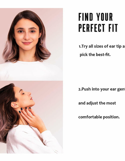 Load image into Gallery viewer, BNU Concert Ear Plugs 2 Pairs Reusable High Fidelity Noise Reduction Pink
