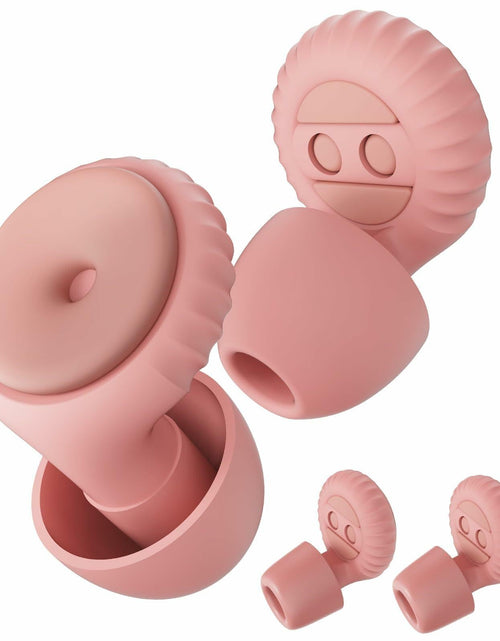 Load image into Gallery viewer, BNU Concert Ear Plugs 2 Pairs Reusable High Fidelity Noise Reduction Pink
