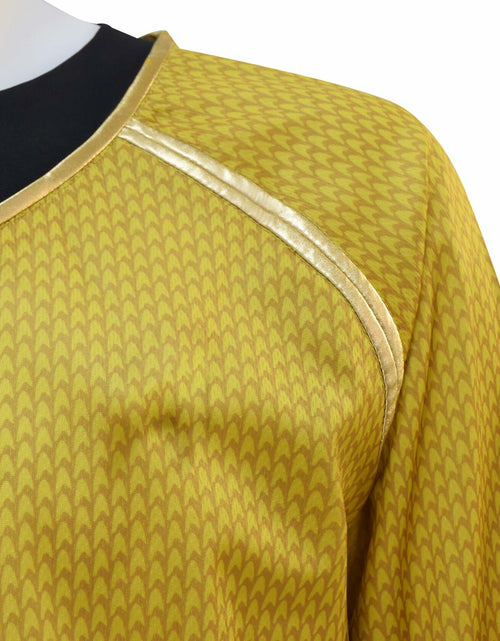Load image into Gallery viewer, aiweran Captain Kirk Costume Adult Men Yellow T-Shirt(S), Small
