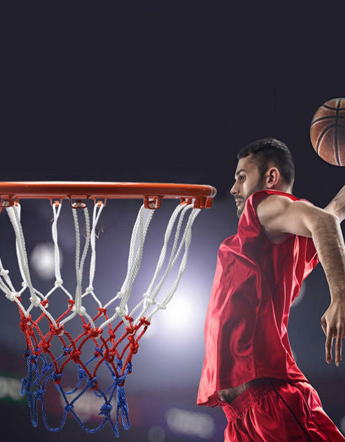 Load image into Gallery viewer, 2-Pack Basketball Nets White 12 Loops Polyester Replacement All-Weather
