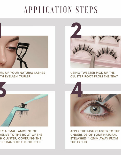 Load image into Gallery viewer, Sicurl 5-Pair Wispy Fluffy Eyelash Set Mixed Styles Cateye Fox Anime Lashes
