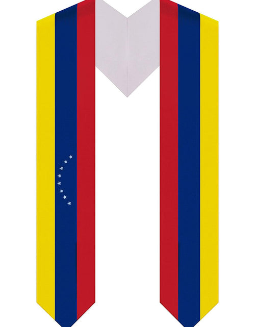 Load image into Gallery viewer, Serape Scholars Venezuela Graduation Stole Sash for Graduation Ceremony
