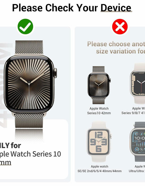 Load image into Gallery viewer, T Tersely 3-Pack Apple Watch Series 11/10 46mm Case with Tempered Glass

