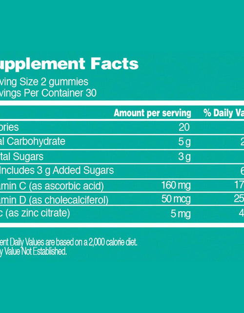 Load image into Gallery viewer, FREEYU Halal Gluten-Free Immunity Gummies Multivitamin with Zinc C D 60pcs

